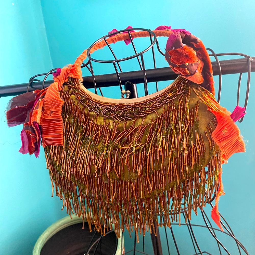 Beautiful Mary Frances clutch